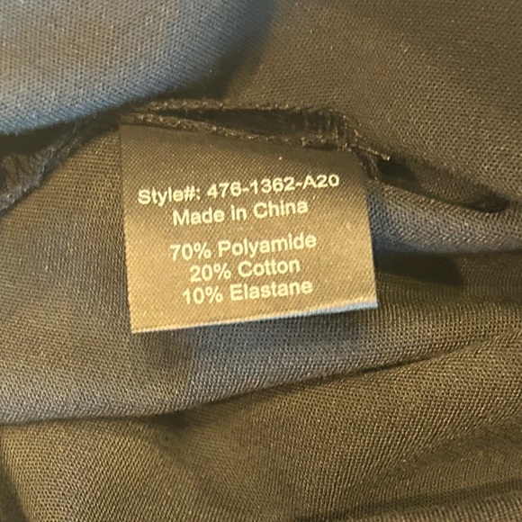 Jenni Kayne Women’s Nylon Black Cropped Dress Pants. Black size 4. - Picture 11 of 12